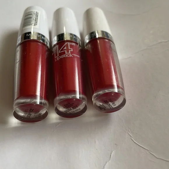 BN 1 pc MAYBELLINE 14 hours lipstick #065 Ravashing Rouge - Picture 4 of 5